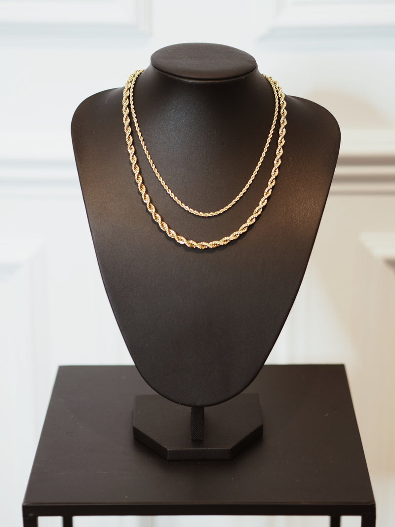 Double Rope Chain Gold