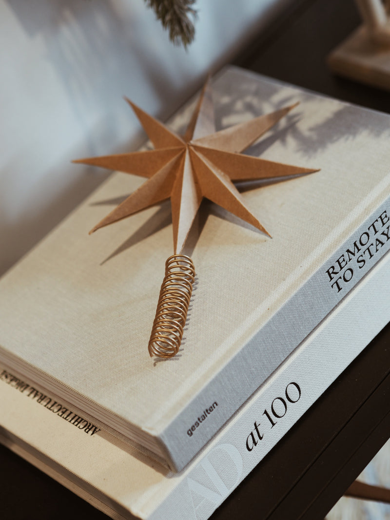 Natural Star Tree Topper