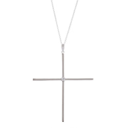 * Limited Edition * Classic Cross Silver with Clear