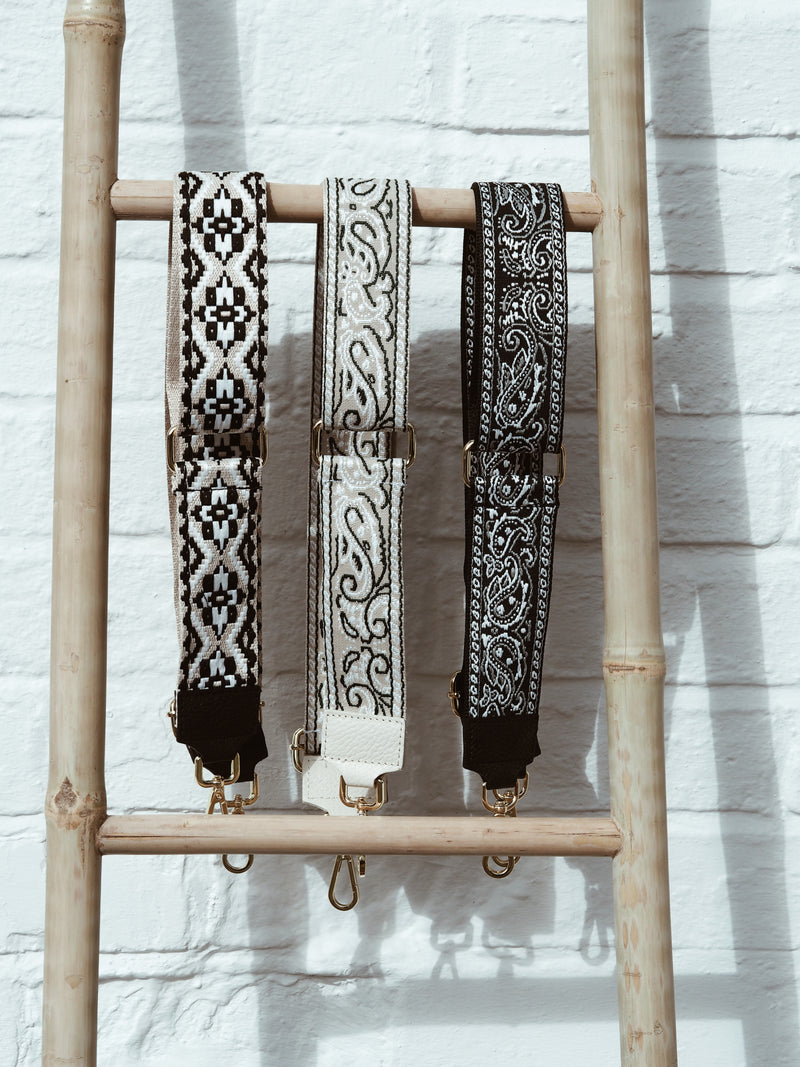 Bandana Bag Strap - Black