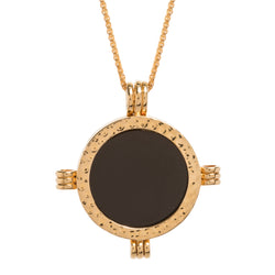 The Melrose Gold Black Obsidian