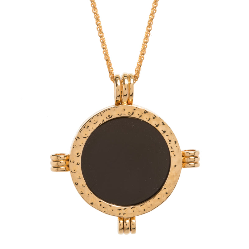 The Melrose Gold Black Obsidian