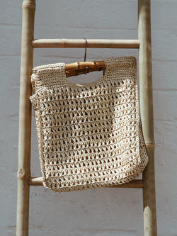 Bamboo Handle Bag