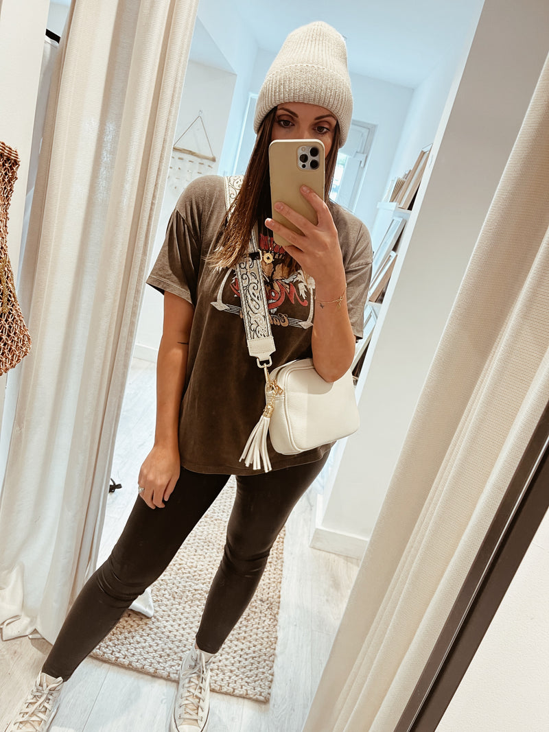 High Line Leather Leggings