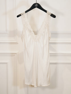 Mon Amour Lace Cami Vintage White