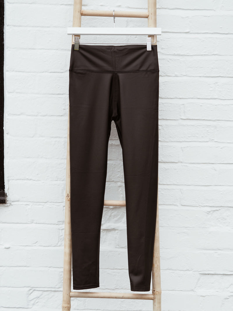 High Line Leather Leggings