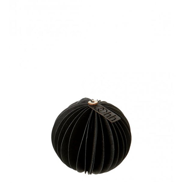 Black Recycled Paper Decoration