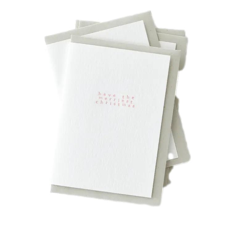 Merriest Christmas - Carrot Seed Plantable Christmas Card